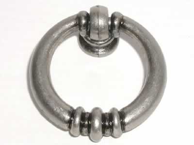 Top Knobs M173 Tuscany 1 1/2 Inch Newton Ring Pull Antique Pewter