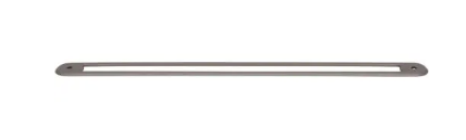 Top Knobs TK3357AG Brockwell 12 Inch Backplate Ash Gray