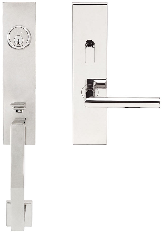 Inox Manhattan Tubular Handleset