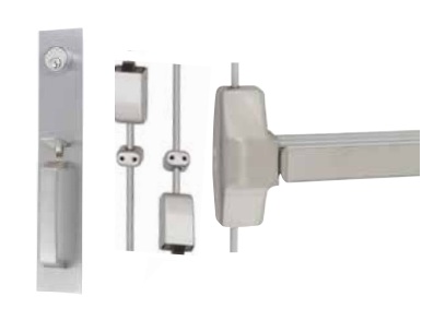 Advantage 9700 Rim VR Exit Device and Thumbpiece Trim Set