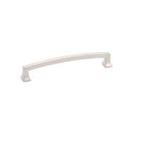 Schaub Menlo Park Arched Pull 6 inch cc Brushed Nickel
