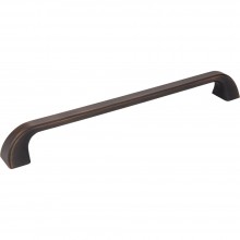 Hardware Resources Marlo 12 inch CC Cabinet Pull in Brushed Oil Rubbed Bronze