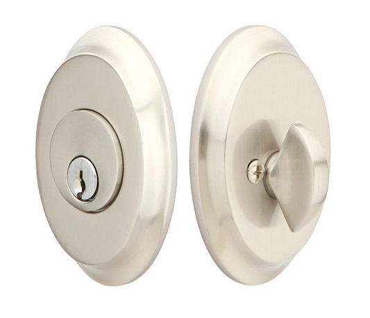 Emtek Saratoga Style Single Cylinder Deadbolt