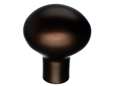 Top Knobs M1528 Aspen Small Egg Knob Mahogany Bronze
