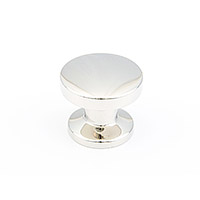 Schaub Northport 1 3/8 inch Diameter Round Knob in Polished Nickel