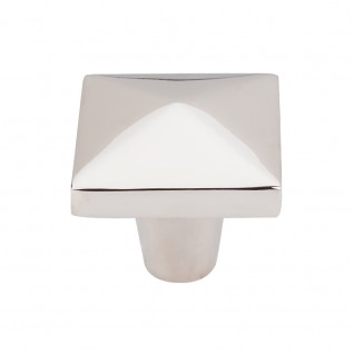 Top Knobs s M2064 M2064 Aspen II Square Knob 1 1/2 Inch Polished Nickel