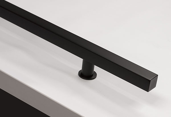 Emtek 24 Inch Long Entry Door Pull - Square Bar