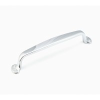 Schaub Country 12 inch CC Appliance Pull in Polished Chrome