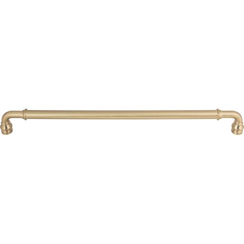 Top Knobs TK891HB Brixton Appliance Pull 18 Inch CC Honey Bronze
