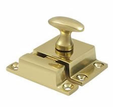 Deltana Solid Brass 1-1/8 x 1-15/16 Inch Cabinet Lock