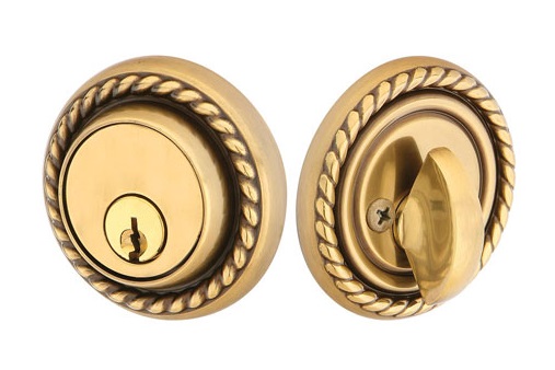 Emtek Rope Style Single Cylinder Deadbolt