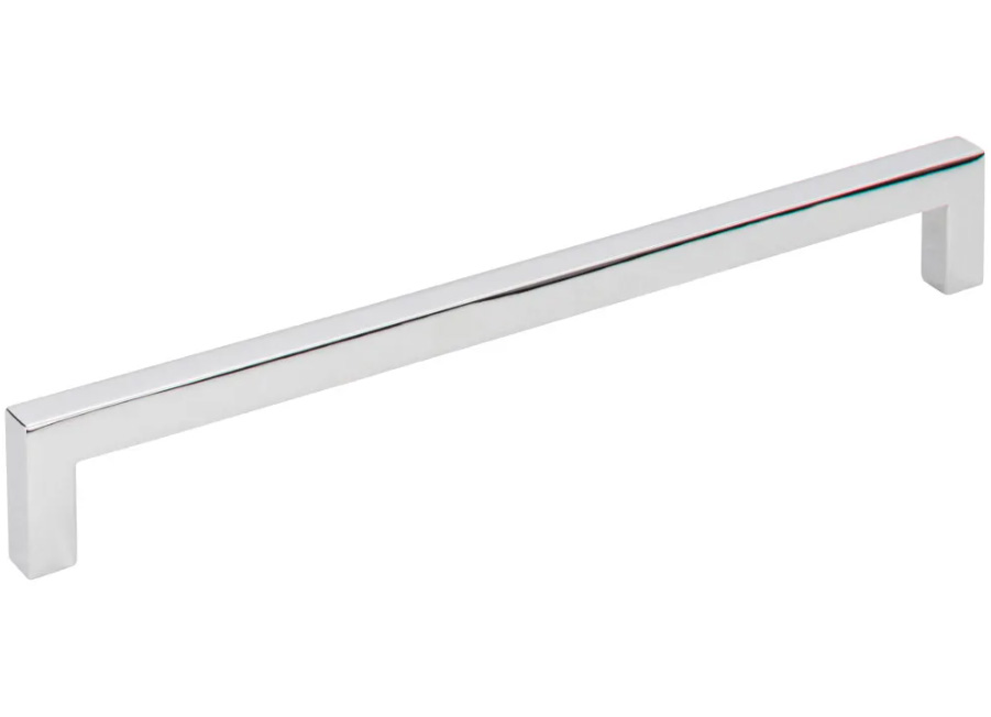 Hardware Resources 192 mm CC Polished Chrome Square Stanton Cabinet Bar Pull