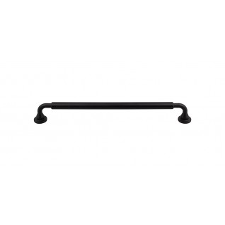 Top Knobs TK828BLK Lily 12 inch CC Appliance Pull Black