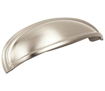 Amerock Ashby 3 & 4 Inch CC Cup Pull Satin Nickel
