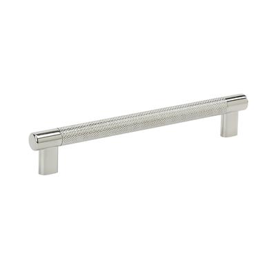 Amerock Bronx 8 Inch cc Cabinet Pull Polished Nickel