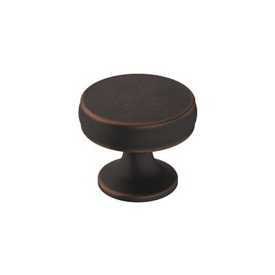 Amerock Renown 1-1/4 Inch Cabinet Knob Oil-Rubbed Bronze