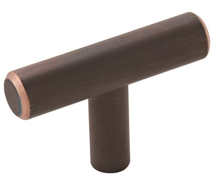 Amerock Bar Pulls 2 Inch Cabinet Knob Oil-Rubbed Bronze