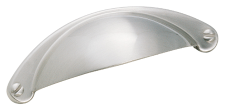 Amerock 2 1/2 Inch CC Satin Nickel Cup Pull