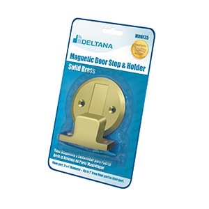 Magnetic Door Holder Flush 2 1/2 Inch Diameter Blister Pack