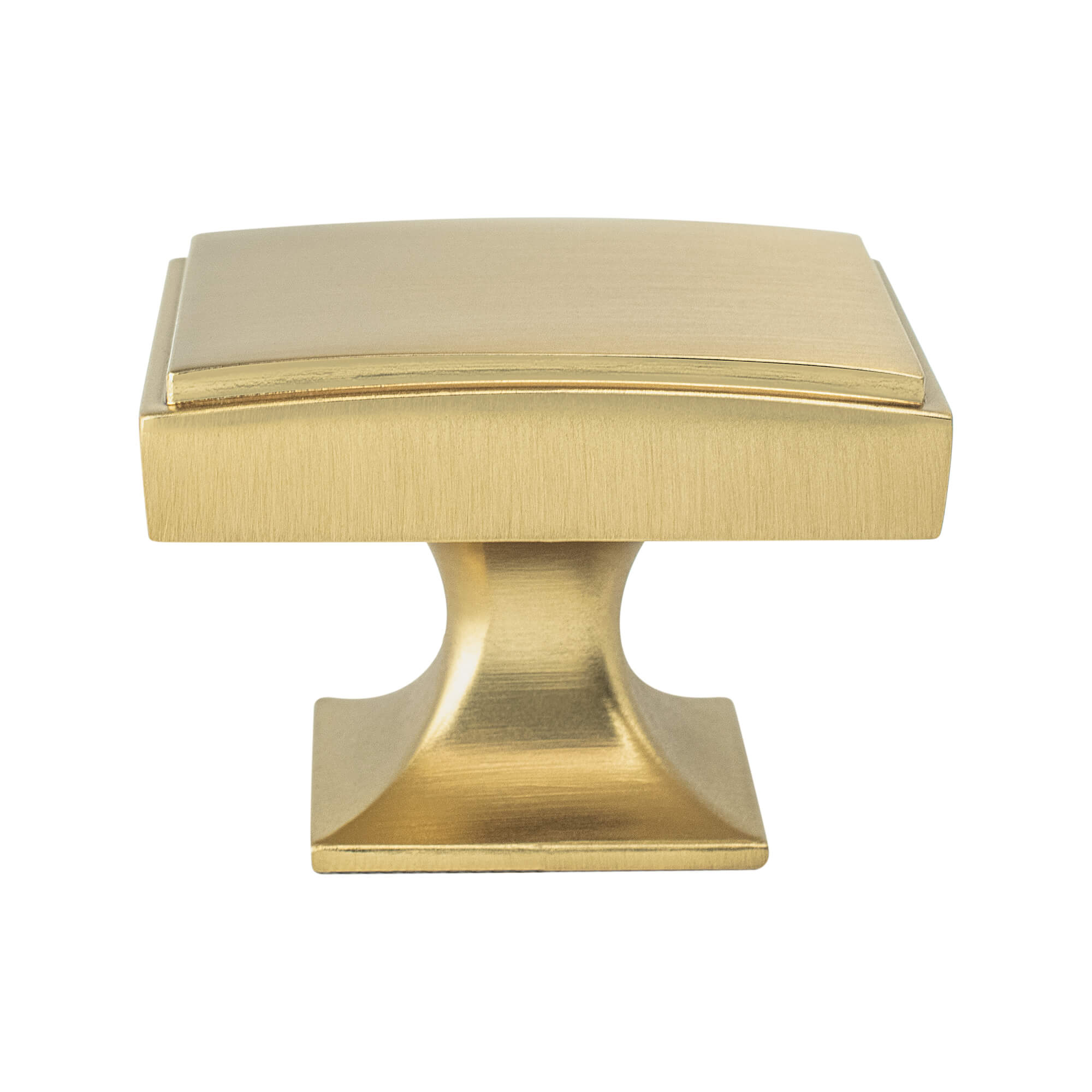 Berenson Hearthstone Modern Brushed Gold Knob
