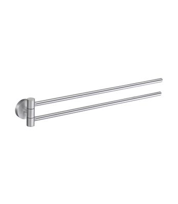 Smedbo Home Collection Swing Arm Towel Rail - Brushed Chrome