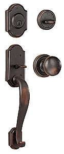 Weslock Castletown Molten Bronze Handleset