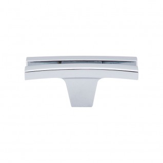 Top Knobs TK87PC Sanctuary I Flared Knob 2 5/8 Inch Polished Chrome