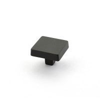 Schaub Vinci Knob 1 3/4 inch dia Black Bronze