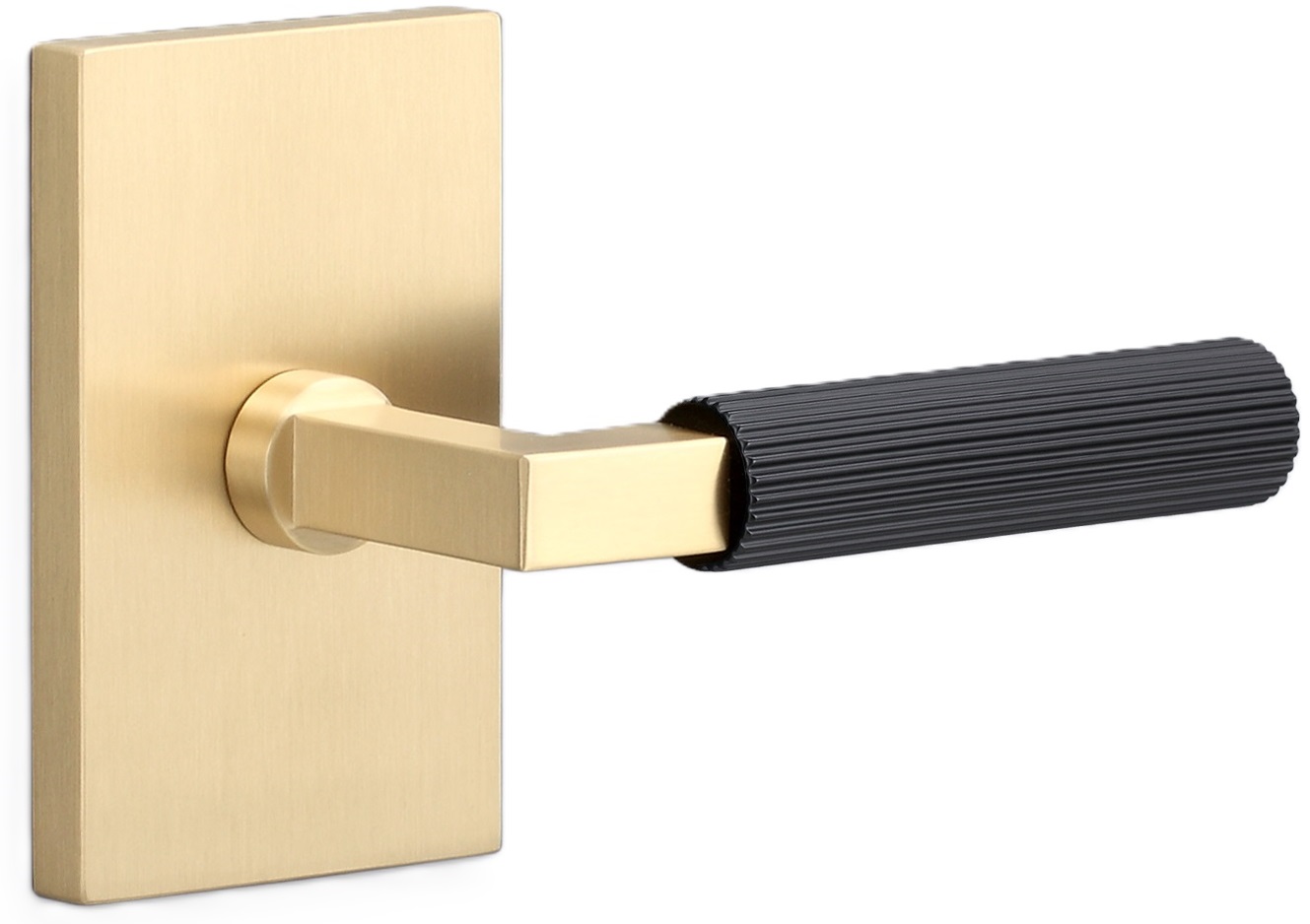SureLoc Levanto Lever with Straight Knurled