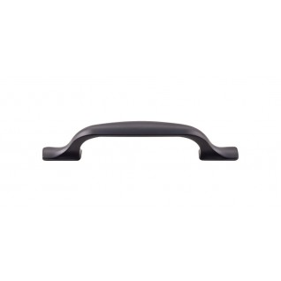Top Knobs TK863BLK Torbay 3 3/4 inch CC Pull Black