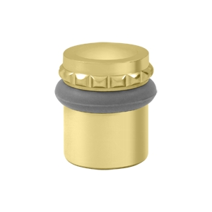 Deltana Solid Brass 1 1/2 Inch Universal Floor Cap Pattern Bumper