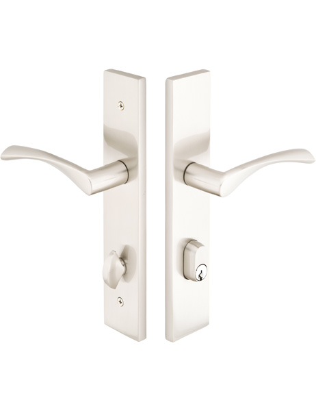 Emtek Configuration 1 Modern 2x10 Inch Multi Point Lock Trim Only