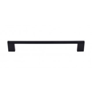 Top Knobs M1058 Princetonian Bar Pull 8 13/16 Inch CC Flat Black
