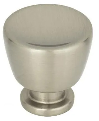 Atlas Homewares Conga Knob 1 1/8 Inch Brushed Nickel