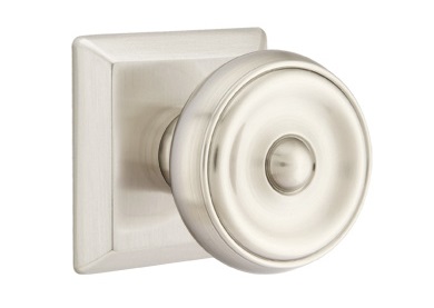 Emtek Waverly Knob with Quincy Rosette