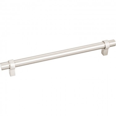 Hardware Resources Key Grande 192mm CC Cabinet Pull - Satin Nickel