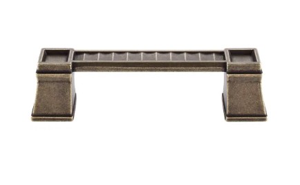 Top Knobs TK187GBZ Great Wall 4 Inch Pull German Bronze