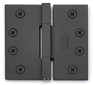 Emtek 4.5 x 4.5 Square Knuckle Door Hinge - Pair