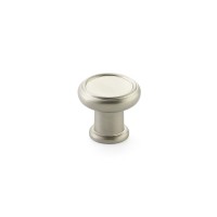 Schaub Steamworks 1 1/4 inch Round Knob in Satin Nickel