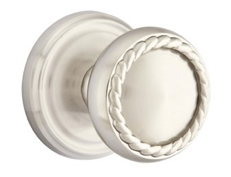 Emtek Rope Knob with Regular Rosette