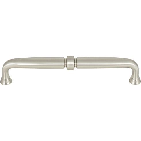 Top Knobs TK1023BSN Henderson Pull 6 5/16 Inch CC Brushed Satin Nickel