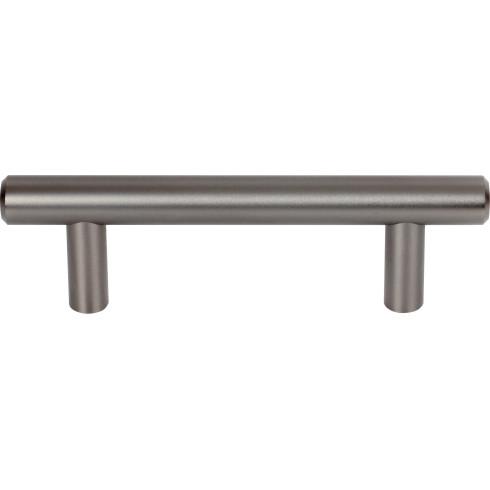Top Knobs M2453 Hopewell 3 Inch CC Cabinet Bar Pull Ash Gray
