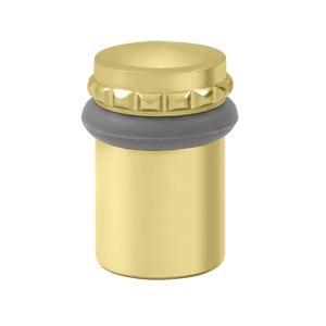 Deltana Solid Brass 2 Inch Universal Floor Cap Pattern Bumper