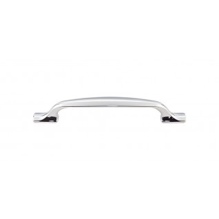 Top Knobs TK864PC Torbay 5 1/16 inch CC Pull Polished Chrome