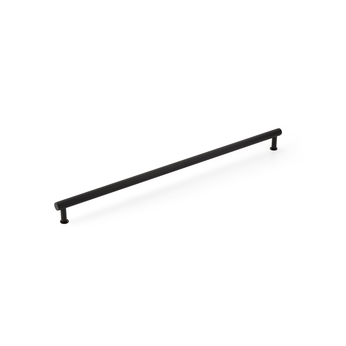 Schaub Pub House, 24 Inch cc, Knurled Matte Black Appliance Pull
