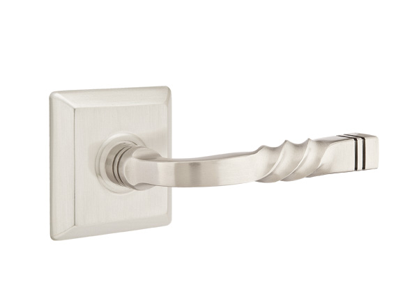 Emtek Santa Fe Lever with Quincy Rosette