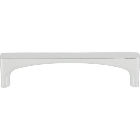 Top Knobs TK1012PC Riverside Pull 3 3/4 Inch CC Polished Chrome