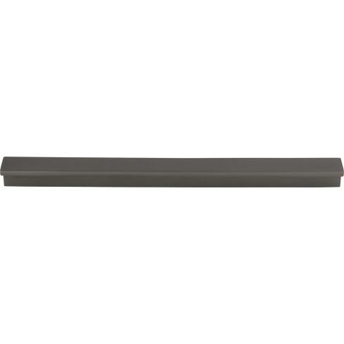 Top Knobs TK1045AG Minetta Tab Pull 8 13/16 Inch CC Ash Gray