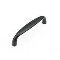 Schaub Traditional Design Pull 4 inch cc Flat Black