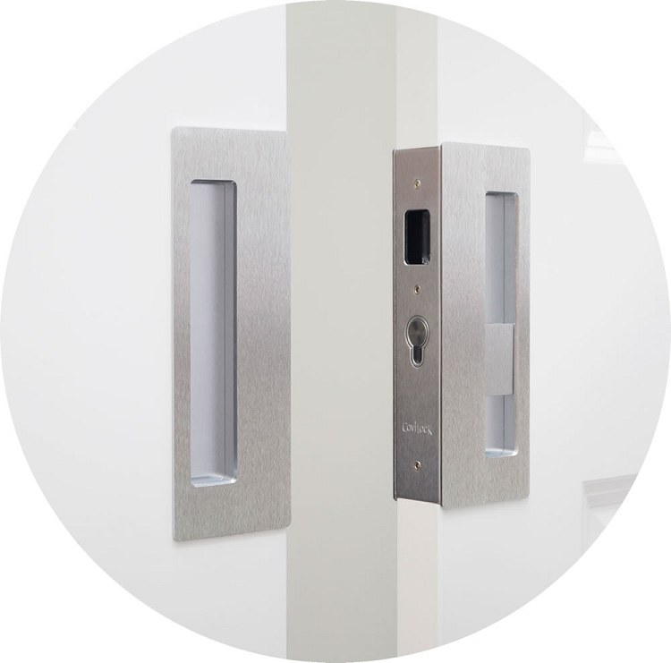 CaviLock CL400D Privacy Magnetic Bi-parting Pocket Door Set